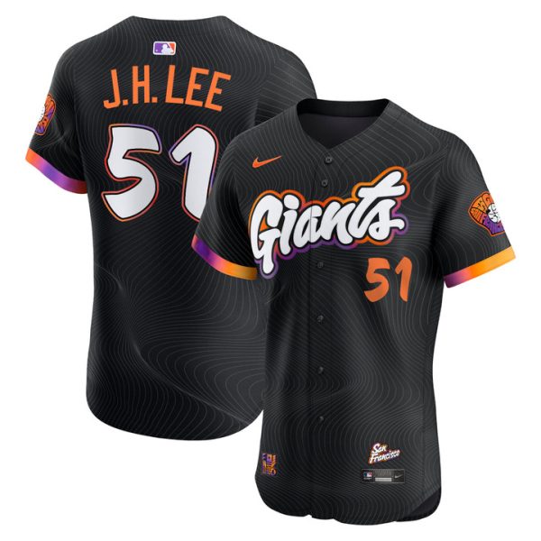 San Francisco Giants 2025 City Connect Vapor Premier Elite Jersey - Jung Hoo Lee