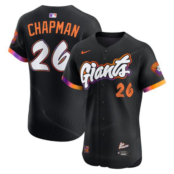 San Francisco Giants 2025 City Connect Vapor Premier Elite Jersey - Matt Chapman