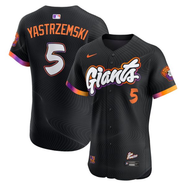 San Francisco Giants 2025 City Connect Vapor Premier Elite Jersey - Mike Yastrzemski