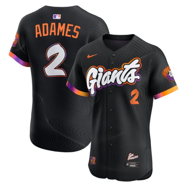 San Francisco Giants 2025 City Connect Vapor Premier Elite Jersey - Willy Adames