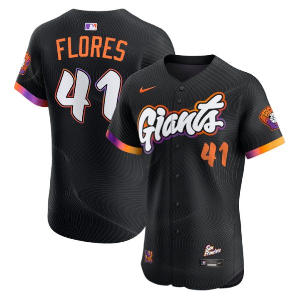 San Francisco Giants 2025 City Connect Vapor Premier Elite Jersey - Wilmer Flores