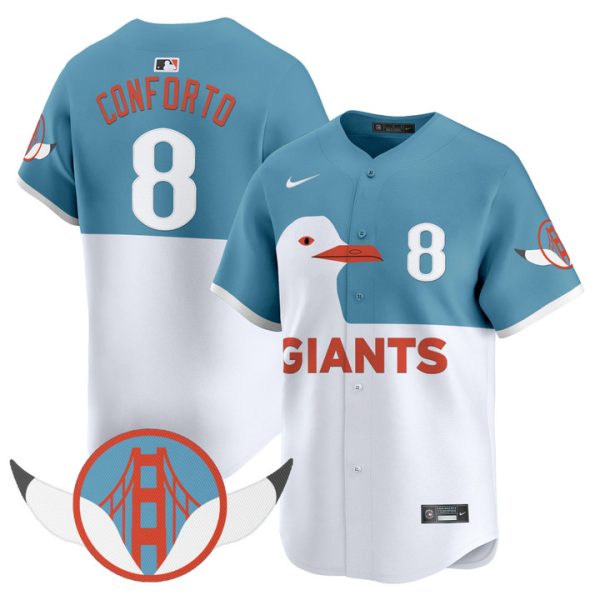 San Francisco Giants Seagull 2025 Vapor Premier Limited Jersey - Michael Conforto