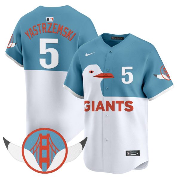 San Francisco Giants Seagull 2025 Vapor Premier Limited Jersey - Mike Yastrzemski