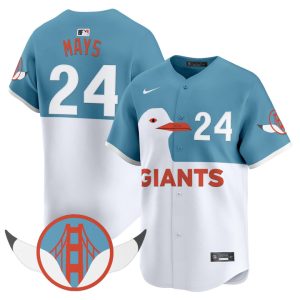 San Francisco Giants Seagull 2025 Vapor Premier Limited Jersey - Willie Mays