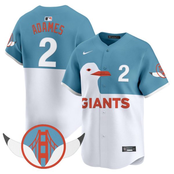 San Francisco Giants Seagull 2025 Vapor Premier Limited Jersey - Willy Adames