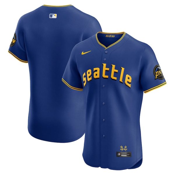Seattle Mariners City Connect Elite Jersey - Royal