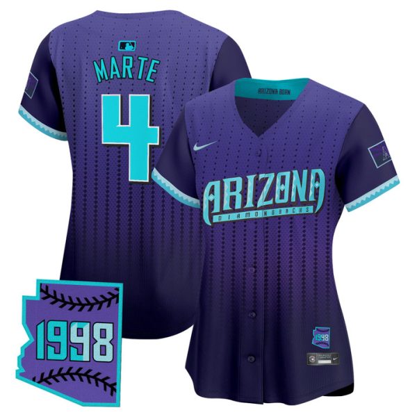 Women's Arizona Diamondbacks 2025 City Connect Vapor Premier Limited Jersey - Ketel Marte