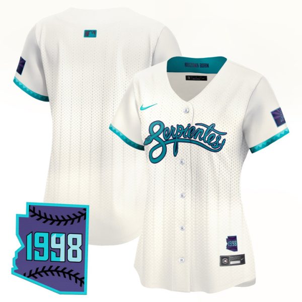 Women's Arizona Diamondbacks 2025 City Connect Vapor Premier Limited Jersey V2 - Cream Team