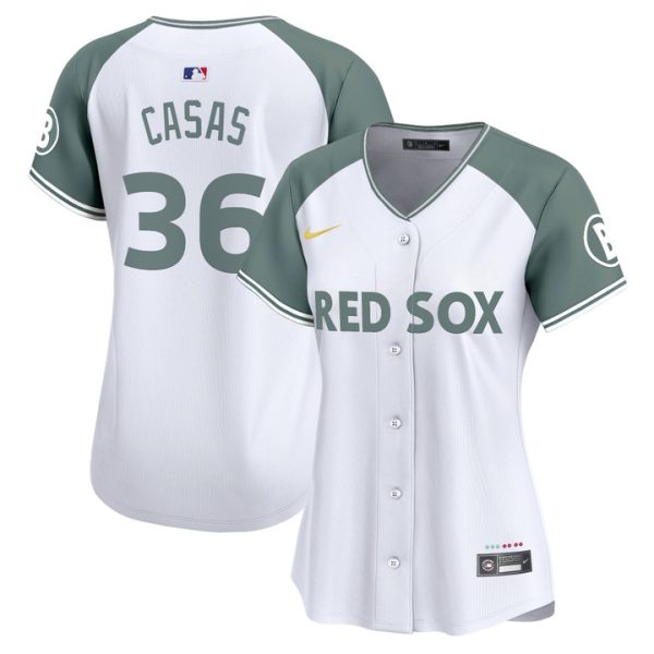 Women's Boston Red Sox 2025 City Connect Vapor Premier Limited Jersey - Alternate Triston Casas
