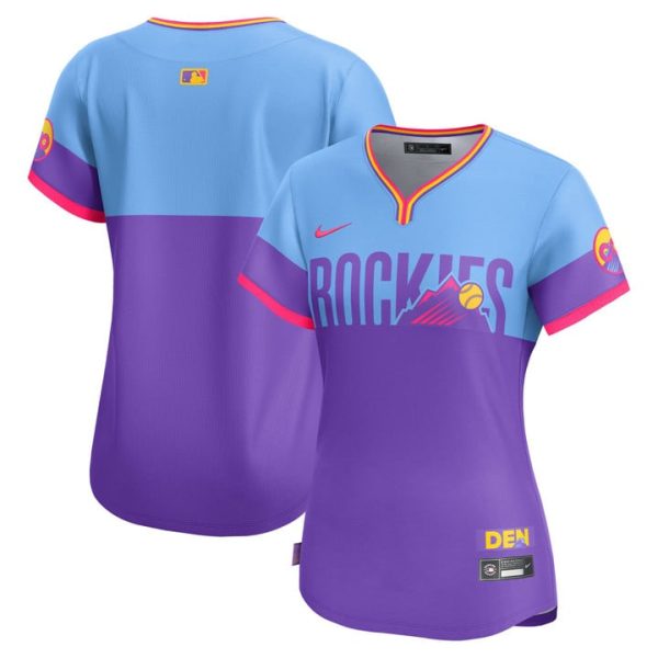 Women's Colorado Rockies 2025 City Connect Vapor Premier Limited Jersey - Team