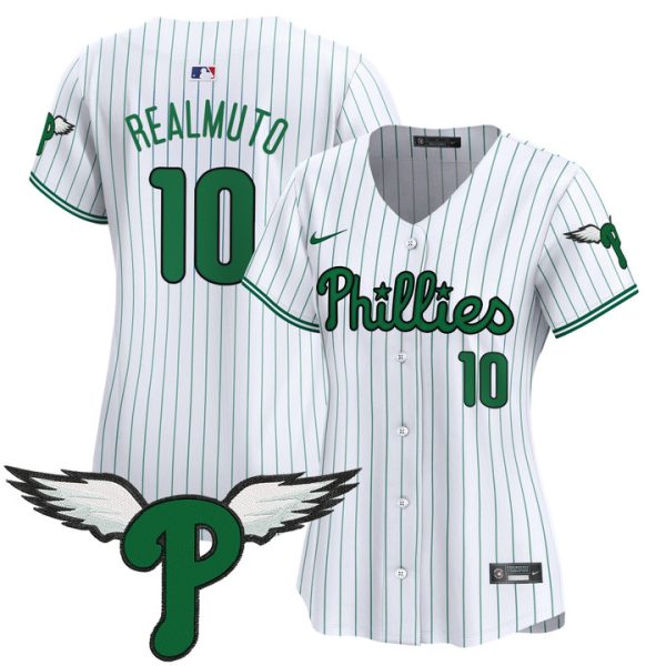 Women's Philadelphia Phillies 2025 Vapor Premier Limited Jersey - Pinstripe J.T.Realmuto