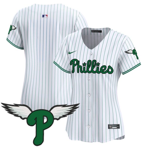 Women's Philadelphia Phillies 2025 Vapor Premier Limited Jersey - Pinstripe Team