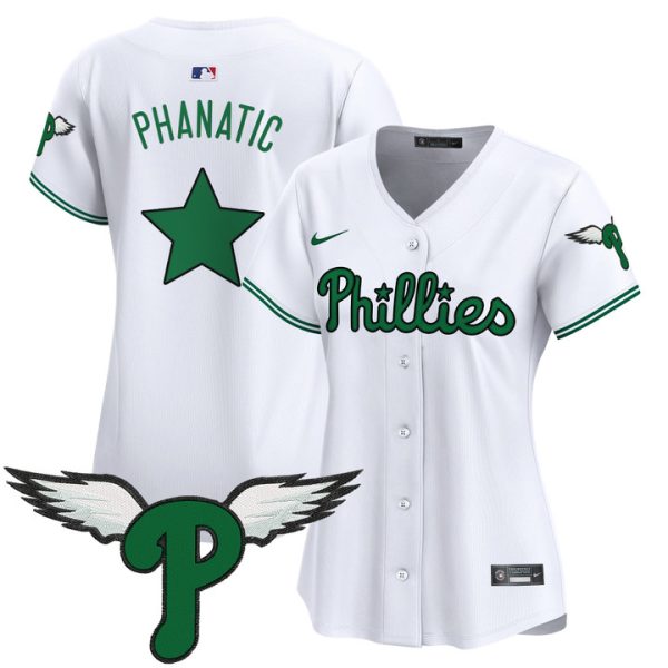 Women's Philadelphia Phillies 2025 Vapor Premier Limited Jersey - White Phanatic