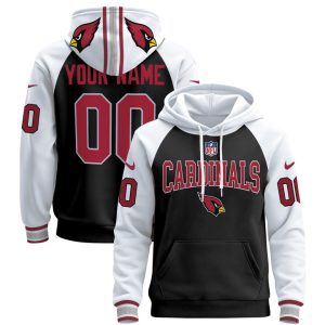 Arizona Cardinals 2024 Custom Pullover Stitched Hoodie - Black Alternate