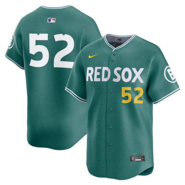 Boston Red Sox 2025 City Connect Vapor Premier Limited Jersey V3 Stitched Wilyer Abreu
