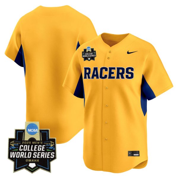 Murray State Racers 2025 World Series Vapor Premier Limited Jersey Stitched Gold Team
