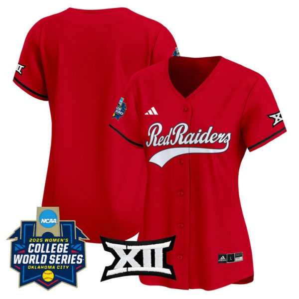 Women's Texas Tech Red Raiders Softball 2025 World Series (WCWS) Vapor Premier Limited Jersey Stitched Red Team